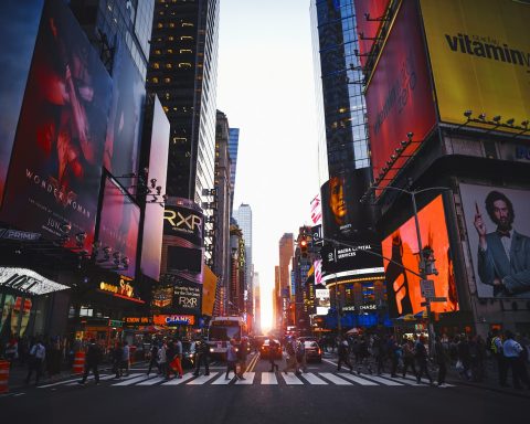 Time Square, New York during daytime